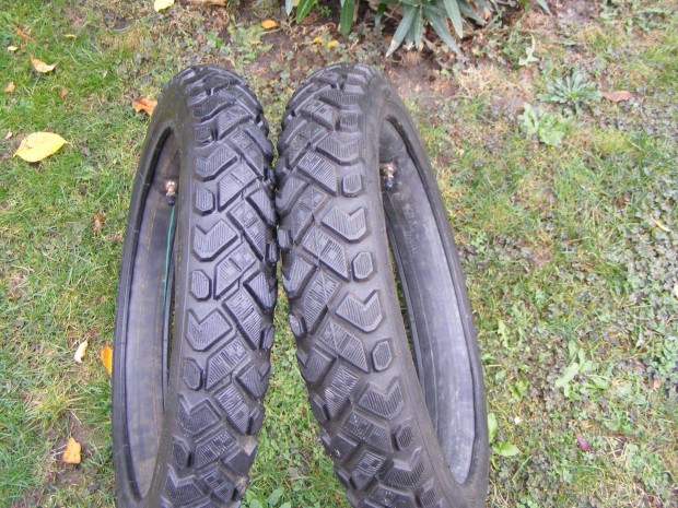 Enduro Heidenau 16"X2,75 kls+bels hasznlt elad