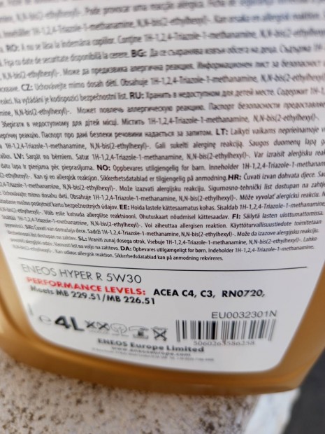 Eneos Hyper-R Motorolaj!!!
