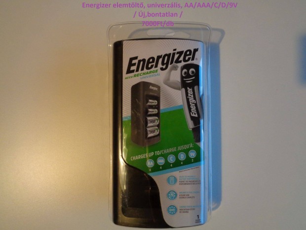 Energizer elemtlt,univerzlis ( AA/AAA/C/D/9V )