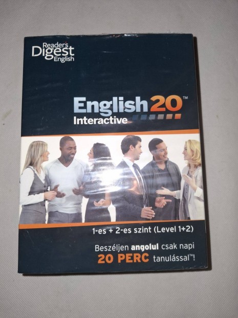 English 20 Interactive 1-es + 2-es szint (Level 1+2)