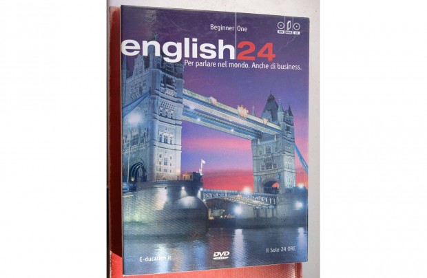 English 24 Businnes Level One & Two CD & DVD + knyv