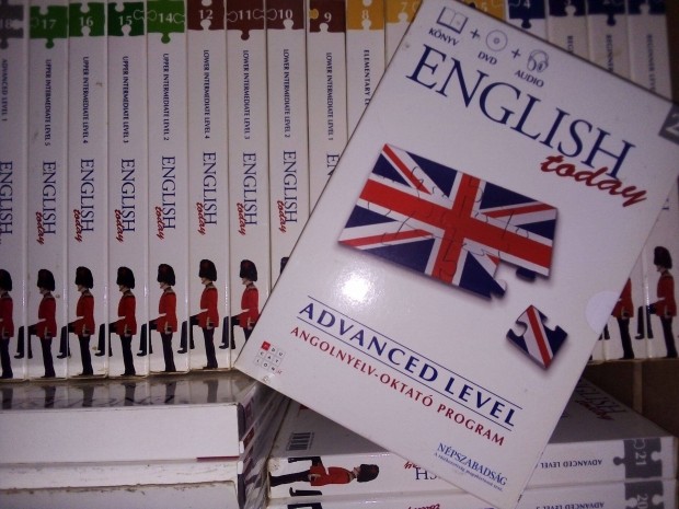 English today angolnyelv nyelv tant oktat csomag dvd knyv