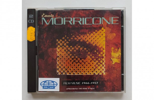 Ennio Morricone: Film Music 1966-1987 dubla CD vlogats filmzene