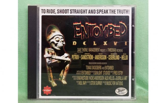 Entombed - DCLXVI To Ride, Shoot Straigh . CD