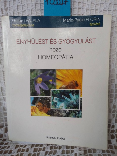 Enyhlst s gygyulst hoz homeoptia c. knyv