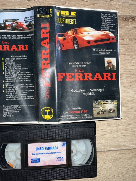 Enzo ferrari vhs.  