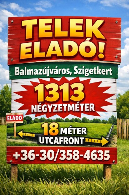 �p�t�si telek Balmaz�jv�ros
