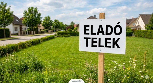 �p�t�si telek Kistelekisz�l�ben Csendes utca, kiv�l� lehet�s�g!