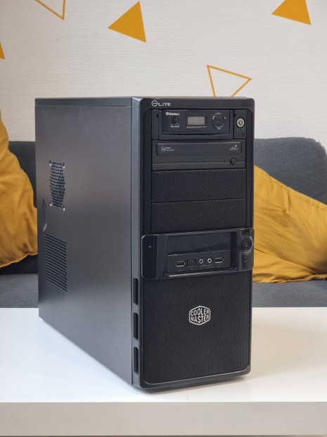Épített Coolermaster PC kisebb játékokra ~i7-3770K / RX 5300 3GB