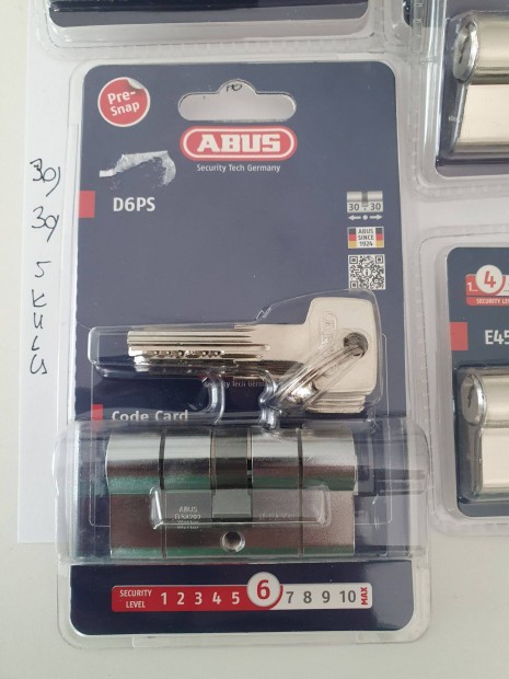 Építkezésből megmaradt zárbetétek (ár a leírásban)