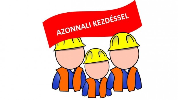 Építőipari segéd és szakmunkás azonnali kezdéssel!