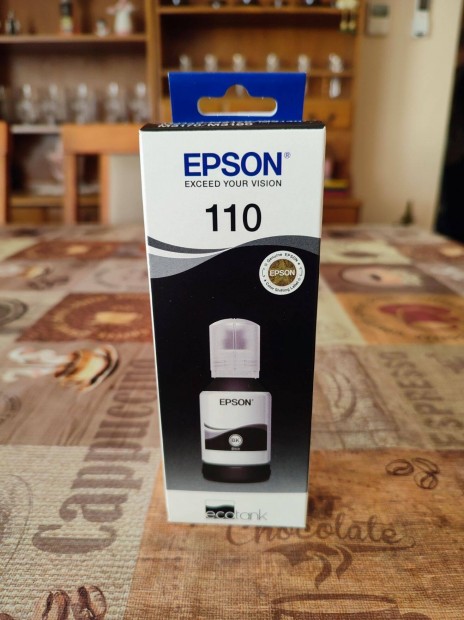 Epson 110 BK C13T03P14A 120 ml eredeti fekete tinta elad