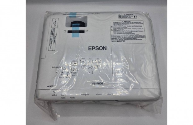 Epson EB-FH06 (V11H974040) Full HD 1080p projektor, 3500 lumen, új