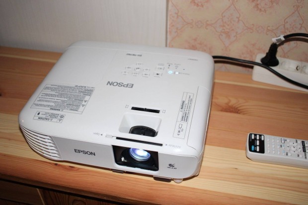 Epson EH-TW740 Full HD Projektor 1500 óra, Foxpost egyeztetés után!