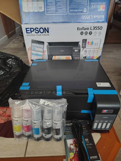 Epson Ecotank sznes tintasugaras nyomtat. Garancis!!!