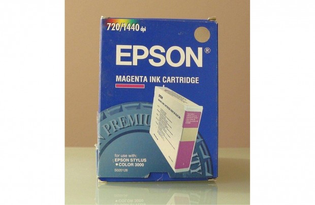 Epson S020126 eredeti tintapatron ; epson S0201 ; epson C13S020126