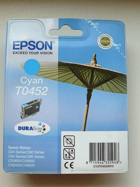 Epson T0452 kk ; T04524010 ; Epson eredeti tintapatron = 2.252.-Ft