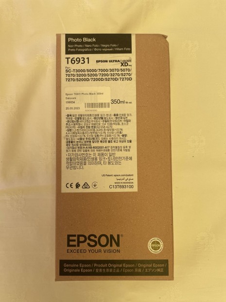 Epson tintapatron T6931