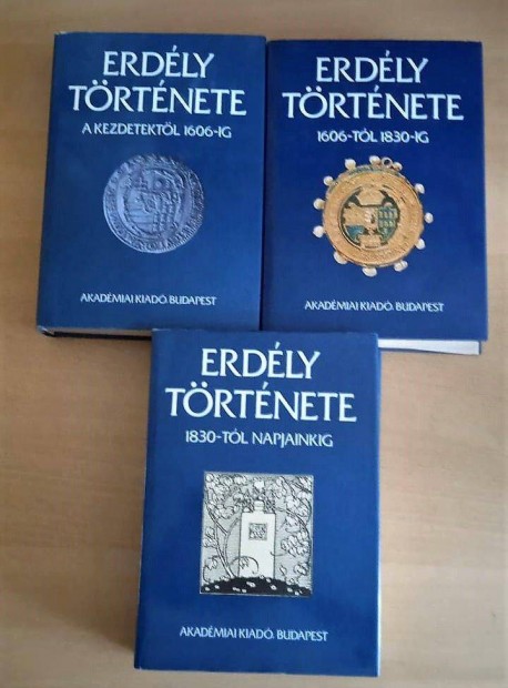 Erdly trtnete Enciklopdia I-II-III. j llapotban!