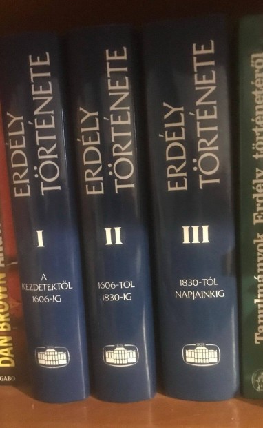 Erdély története I-II-III
