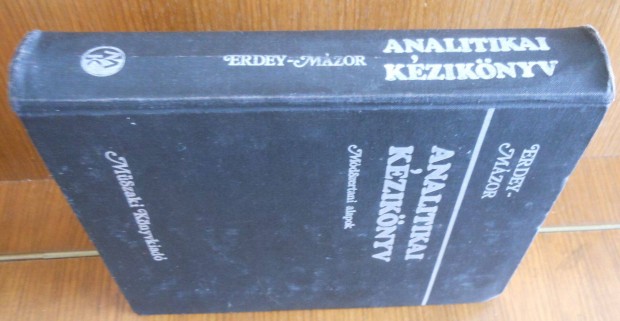 Erdey Lszl- Mzor Lszl: Analitikai kziknyv elad