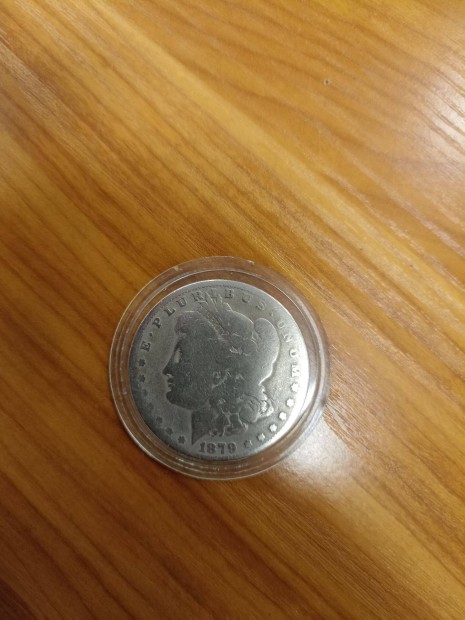 Eredeti 1879-es évjáratú Morgan ezüst 1 dollár Eladó!