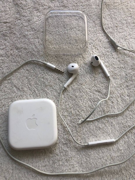 Eredeti Apple Iphone Headset flhallgat, vezetkes jack dugs