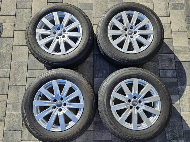 Eredeti Audi 18" alufelni nyári gumival
