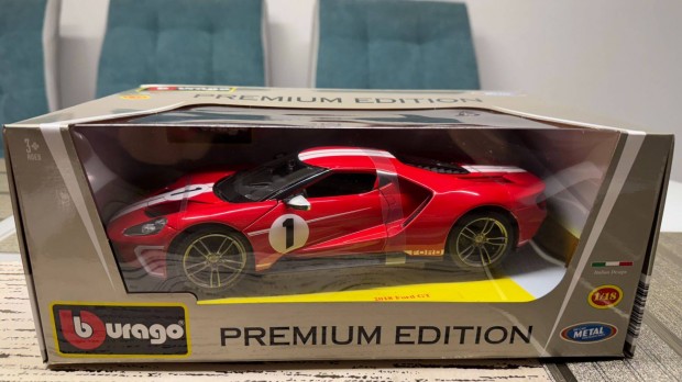 Eredeti Bontatlan Bburago Ford GT 1:18 1/18