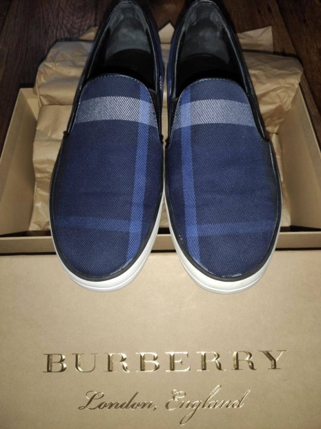 Eredeti Burberry cip mokaszin slip-on (unisex) - 37,5