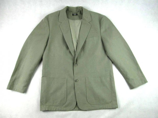 Eredeti CAMEL Active L / XL - 50-es Nagyon Komoly Férfi LEN-Pamut Zakó