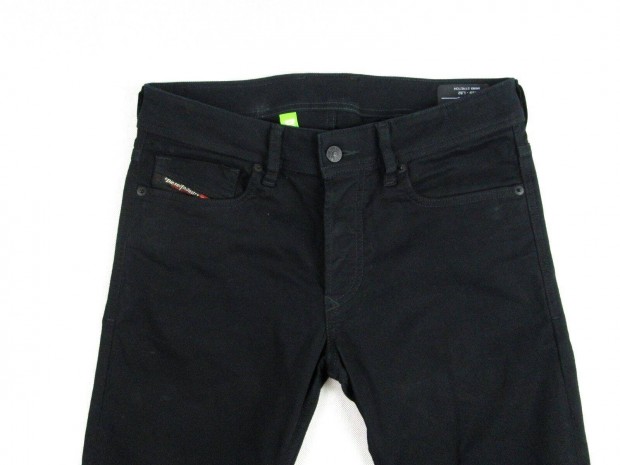 Eredeti Diesel Sleenker Skinny W29/L32 Frfi Fekete Sztreccses Farmer