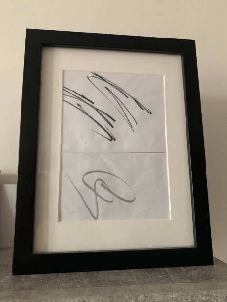 Eredeti F1 pilóta autogramok Lewis Hamilton, Charles Leclerc eladók