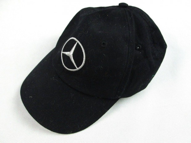 Eredeti Fekete Mercedes Baseball Sapka Logval Daimler AG