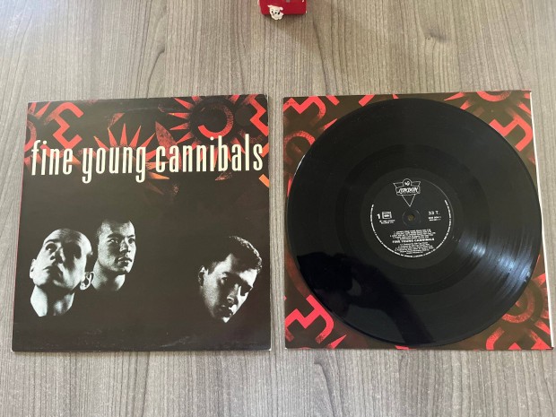 Eredeti Five Young Cannibals 1985-s Bakelit Lemez Angol Nyoms