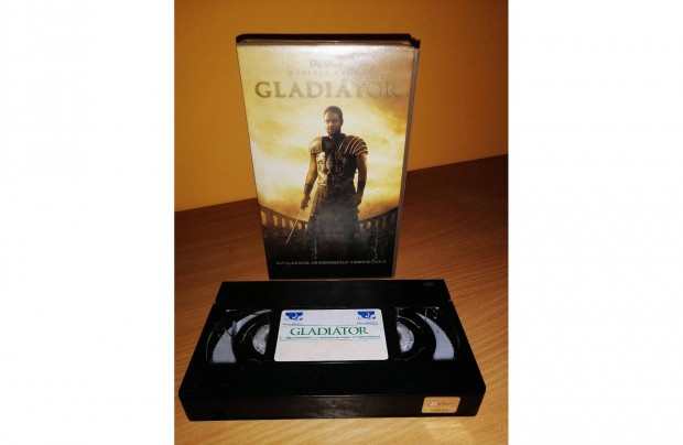 Eredeti Gladitor VHS kazetta!