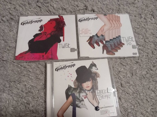 Eredeti Goldfrapp CD lemezek