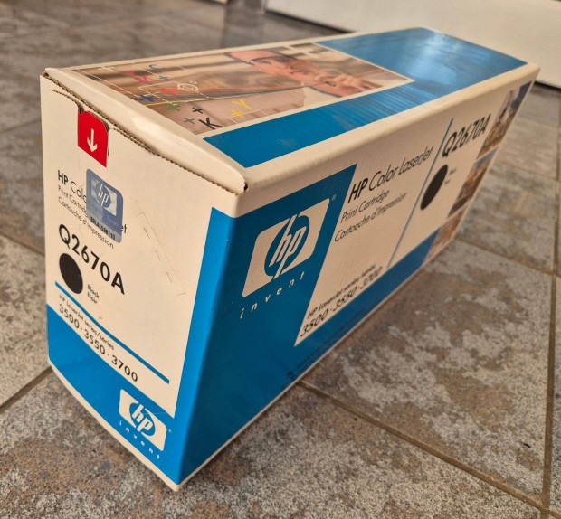 Eredeti HP Q2670A (fekete) toner kazetta