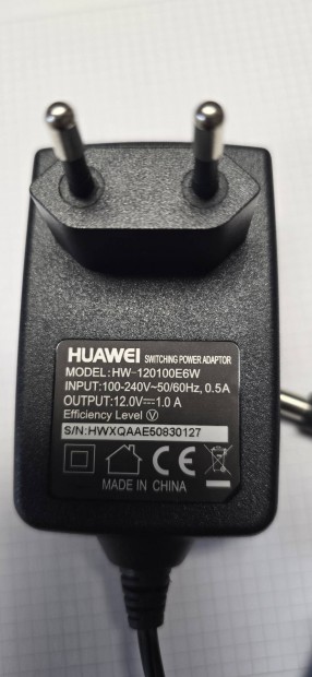 Eredeti Huawei 100~240v 12v 1A Adapter , Switching Power j ,New
