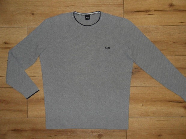 Eredeti Hugo Boss Green ffi Slim Pulóver XL-es