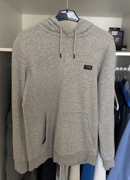 Eredeti Jack & Jones kapucnis pulver szrke L