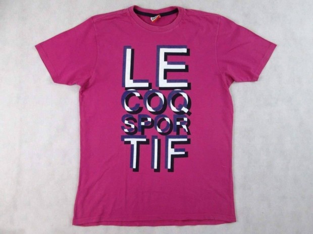 Eredeti LE Coq Sportif (XL / 2XL) Sportos Rövid Ujjú Férfi Póló