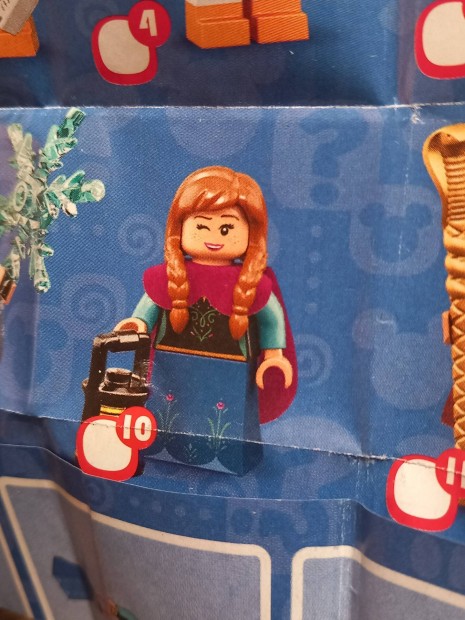 Eredeti Lego Anna Frozen minifigura