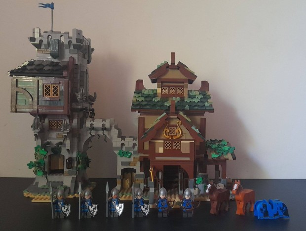 Eredeti Lego Castle Istll s rtorony + figurk+sszeraksi tmutat