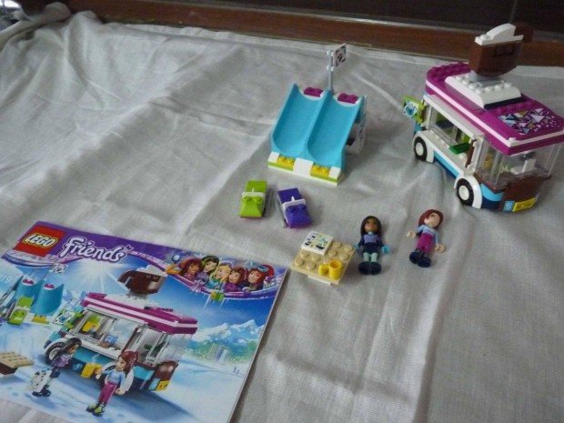 Eredeti Lego friends 41319 Havas dl forr csoki furgonja