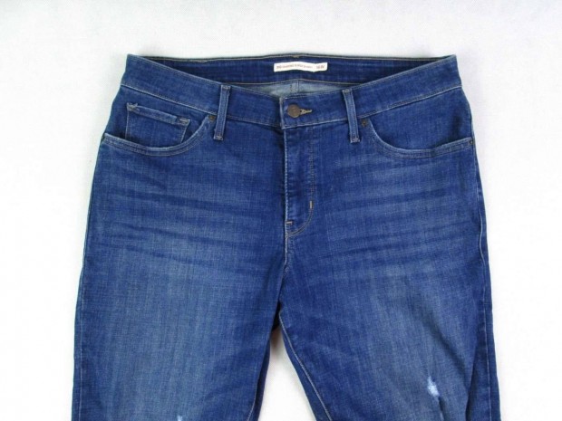 Eredeti Levis 310 Shaping Super Skinny 16W-L Ni Sztr Koptatott Farmer