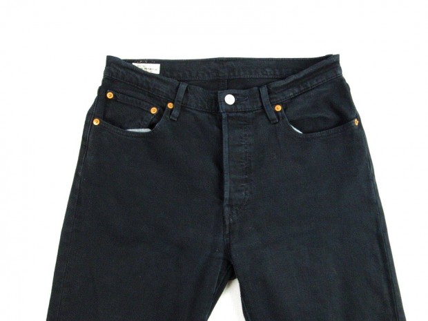 Eredeti Levis 501 (W29 / L30) Ni Fekete Farmernadrg