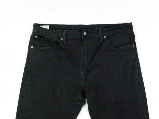 Eredeti Levis 502 (W36 / L34) Fekete Frfi Sztreccses Farmer