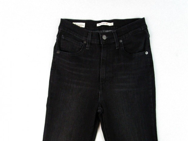 Eredeti Levis Mile High Super Skin. W27/L30 Ni Fekete Sztrecss Farmer