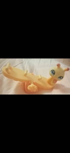 Eredeti Littlest Pet Shop (LPS) csiga figura mrleghinta kiegsztvel